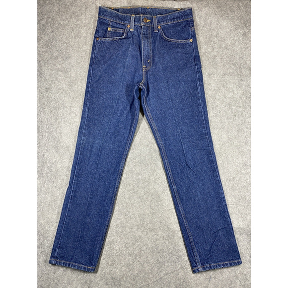 Vintage Levis 505 Jeans Mens 31 x 30 Orange Tab Straight Leg USA Made 90s - Picture 2 of 15